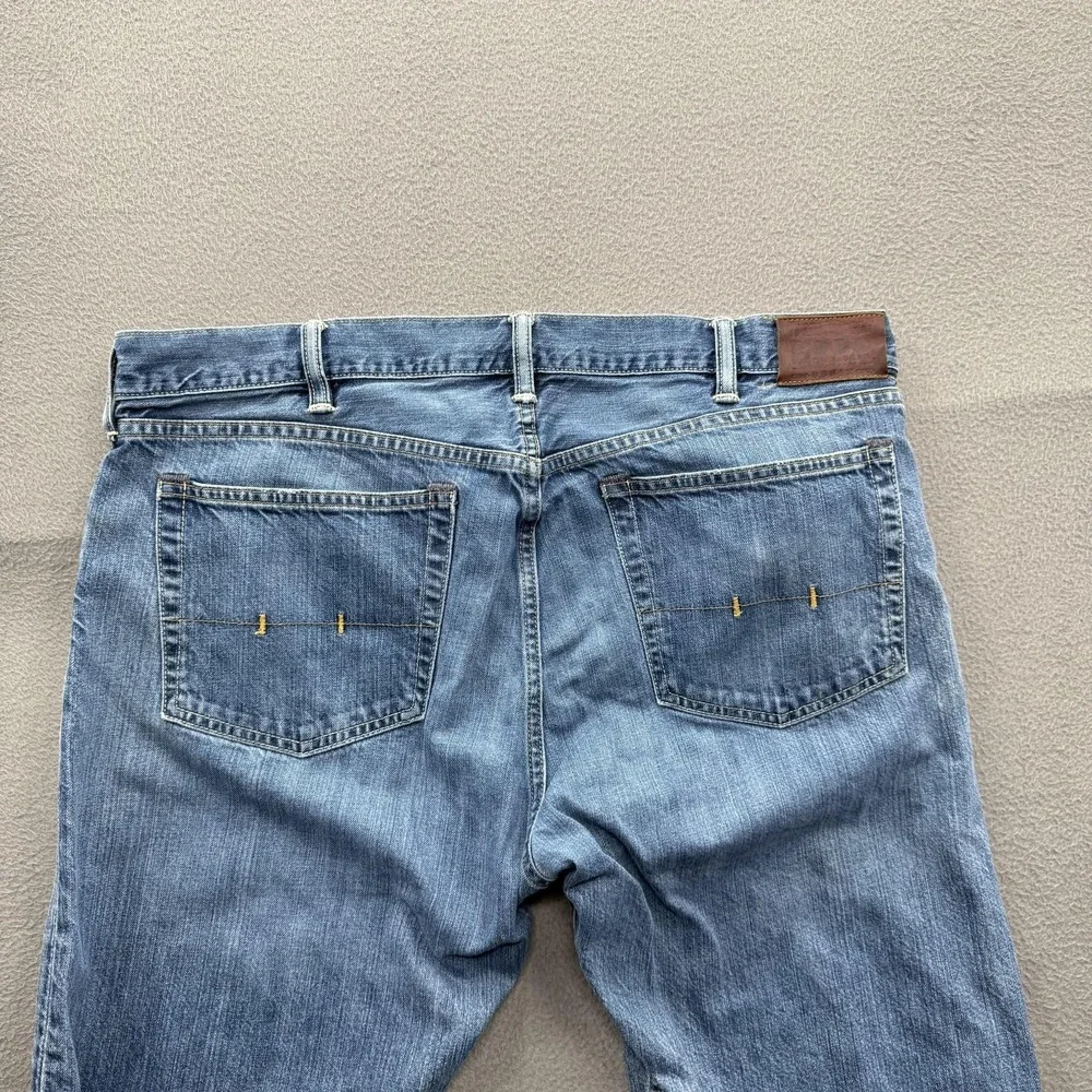 Polo Ralph Lauren Jeans Mens 36x32 (Fits 38/32) Blue Medium Wash Straight Denim